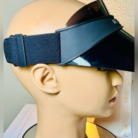 Christian Dior Sun Visor Authentic Made in Italy EUC - Picture 13 of 17